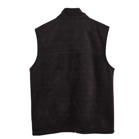 Columbia Men's Fleece Vest Full Zip 2 Pocket Dk Gray Sz L EUC - Picture 2 of 7